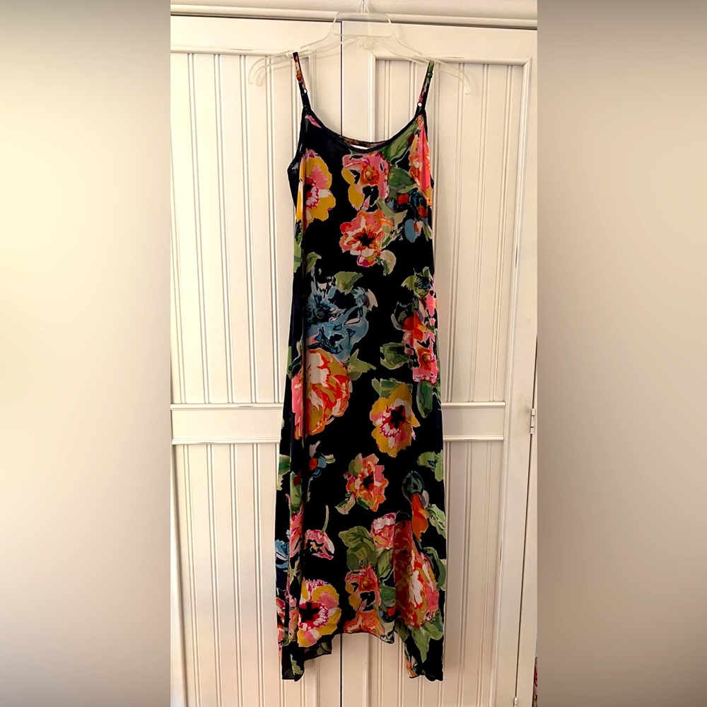 Beautiful Floral Silky Dress